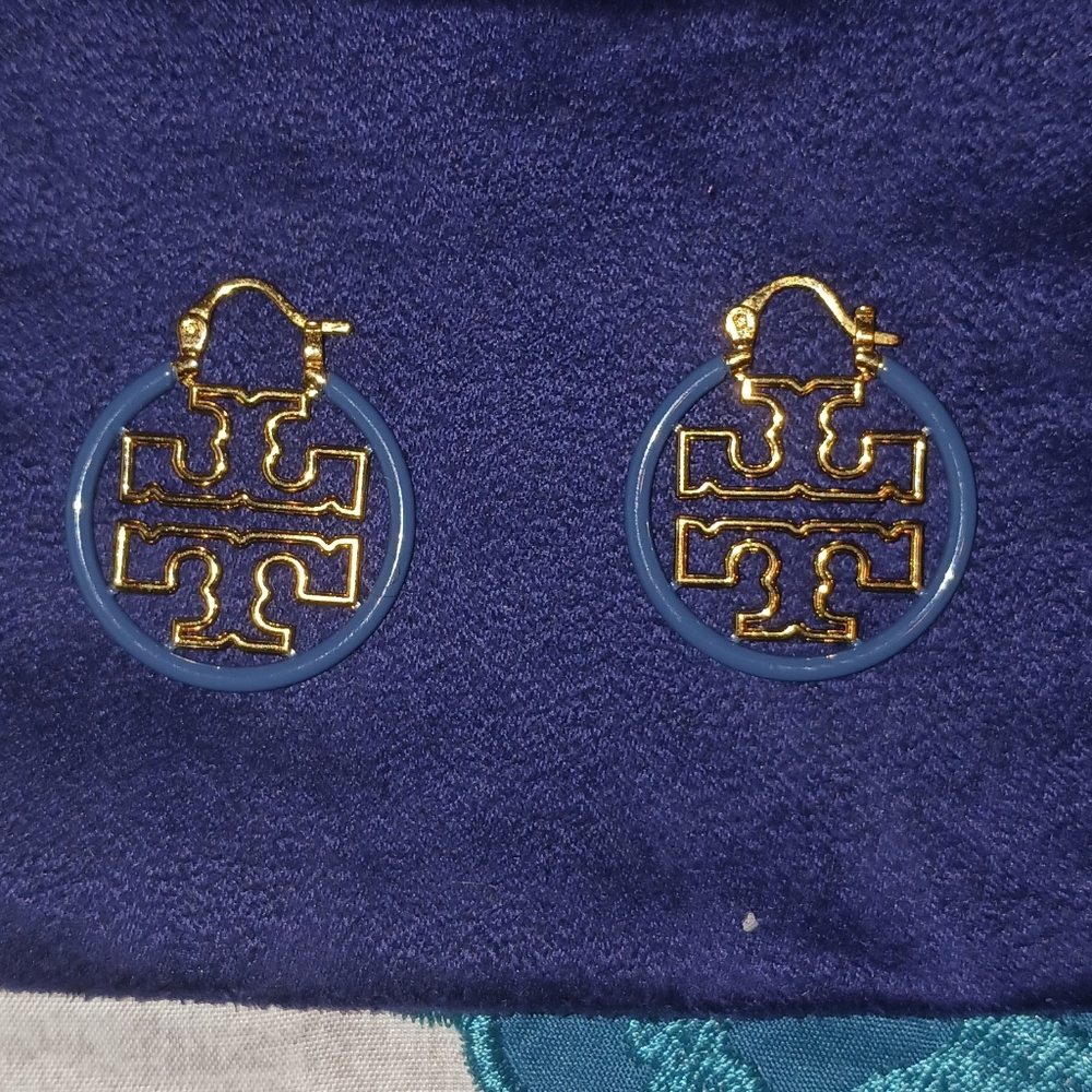 Tory Burch Miller Hoop Earrings